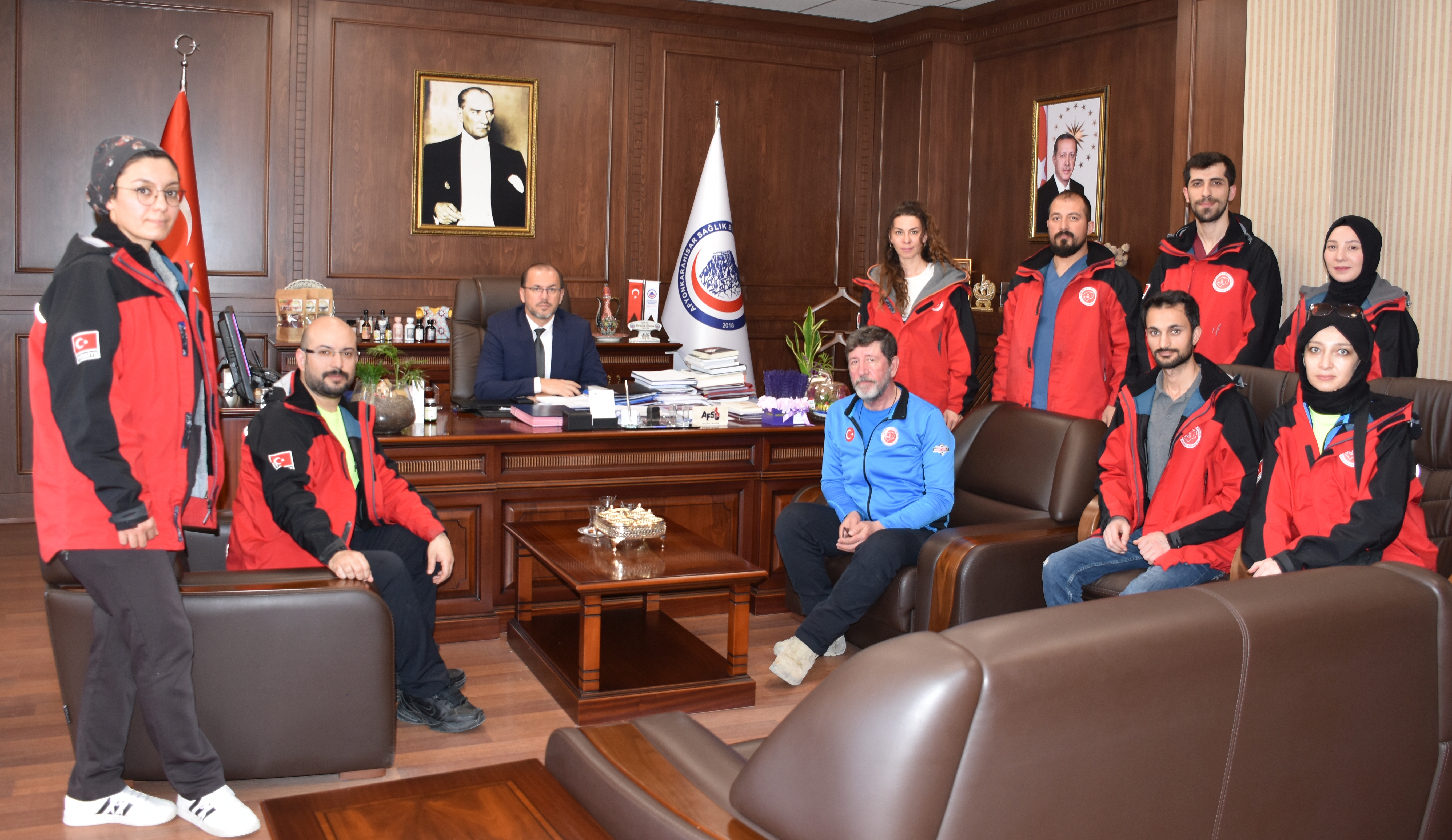 Anda Derneği Temsilcilerini Kabul Ettik