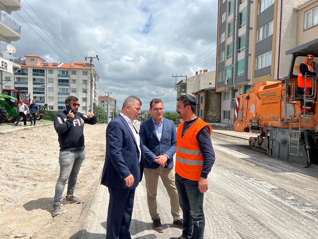 Eskişehir Caddesi'nde Hızlı Çalışma Başladı!