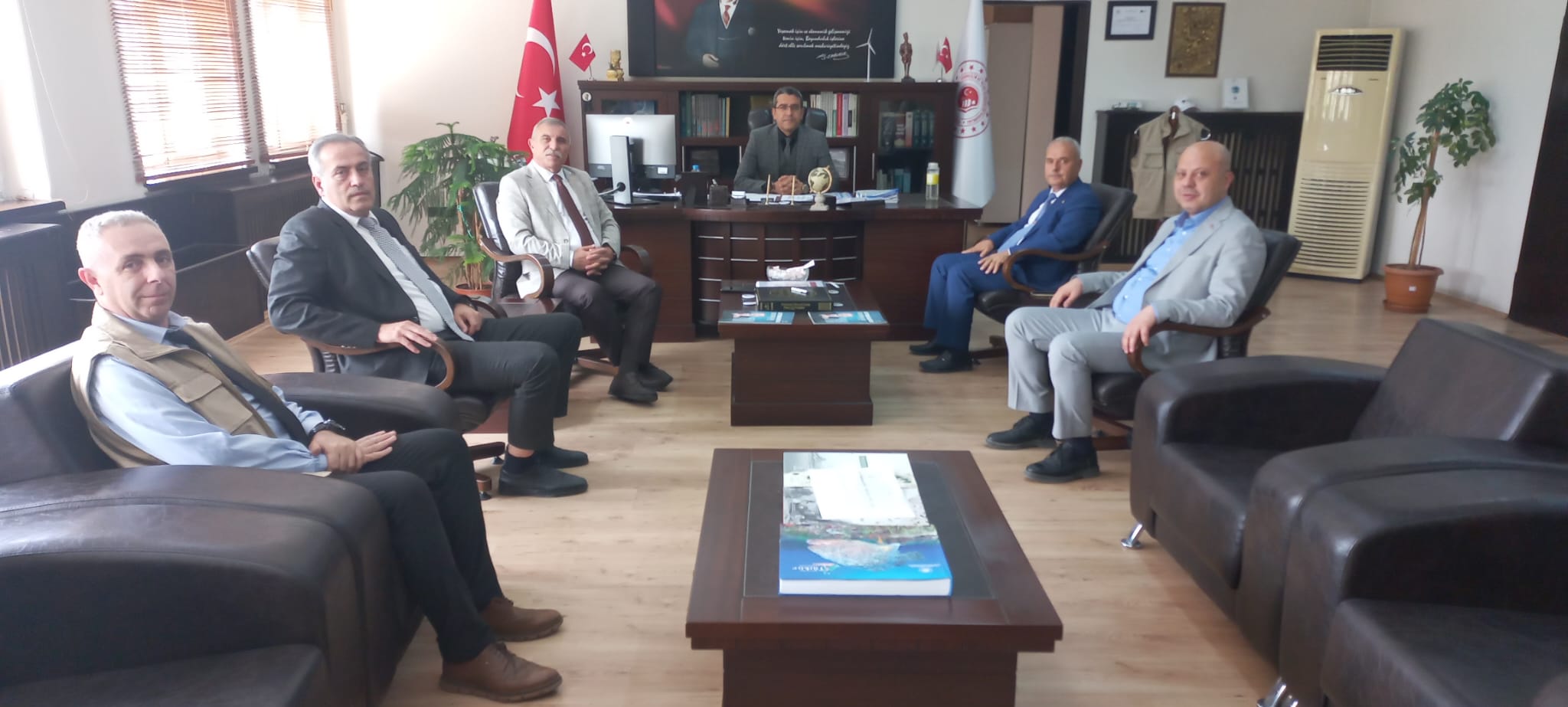 Afyonkarahisar İl Genel Meclisi, Türkiye Çevre Haftası kapsamında İl Müdürüyle bir araya geldi.