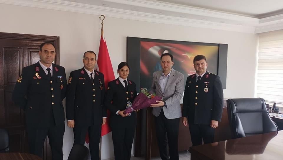 Kaymakam Bolat, Jandarmanın 184. kuruluş yıl dönümünde kutlamaları gerçekleştirdi.