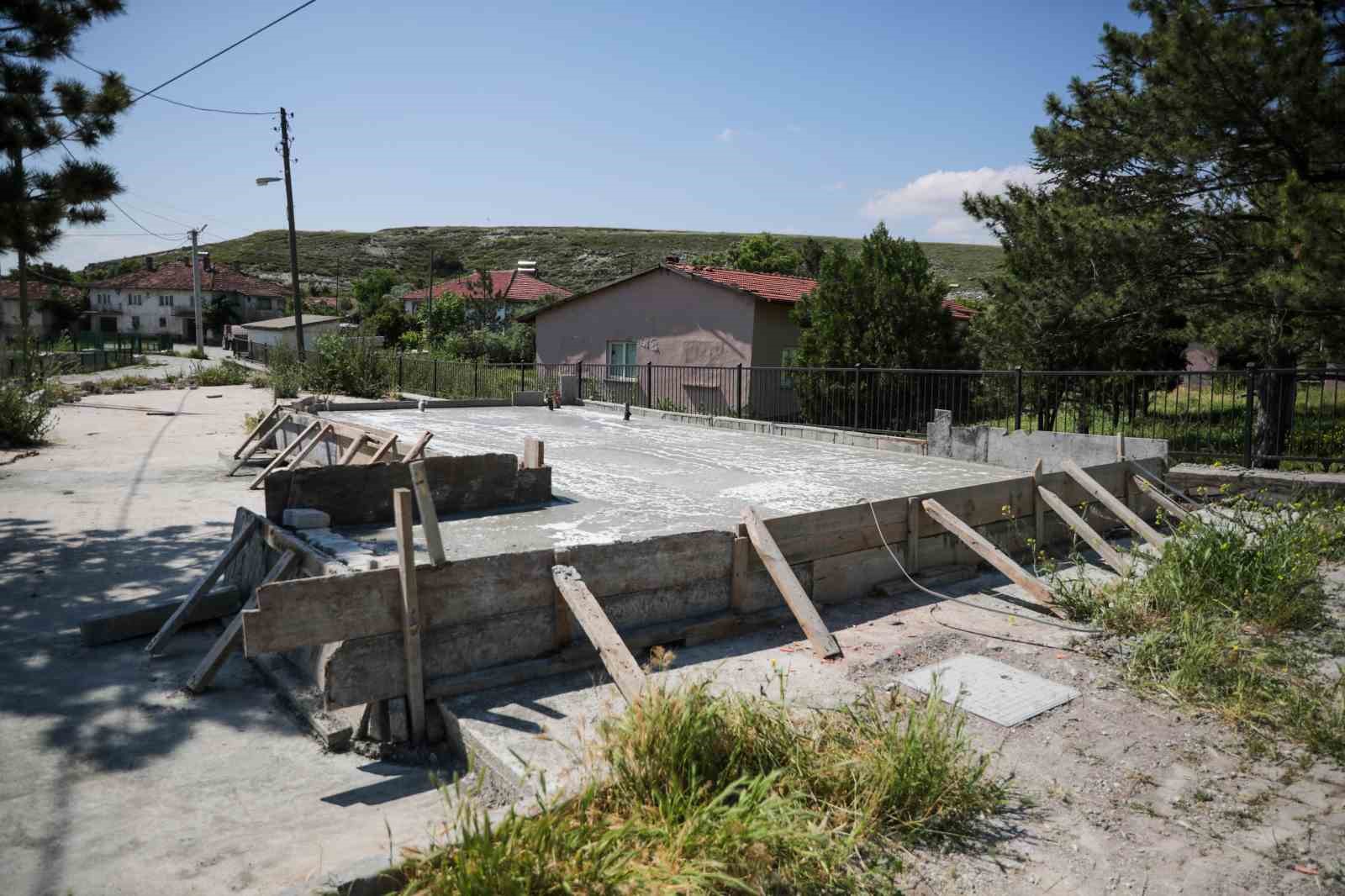 Kütahya'da Mahallelere Yeni Muhtarlık Binaları İnşa Ediliyor.