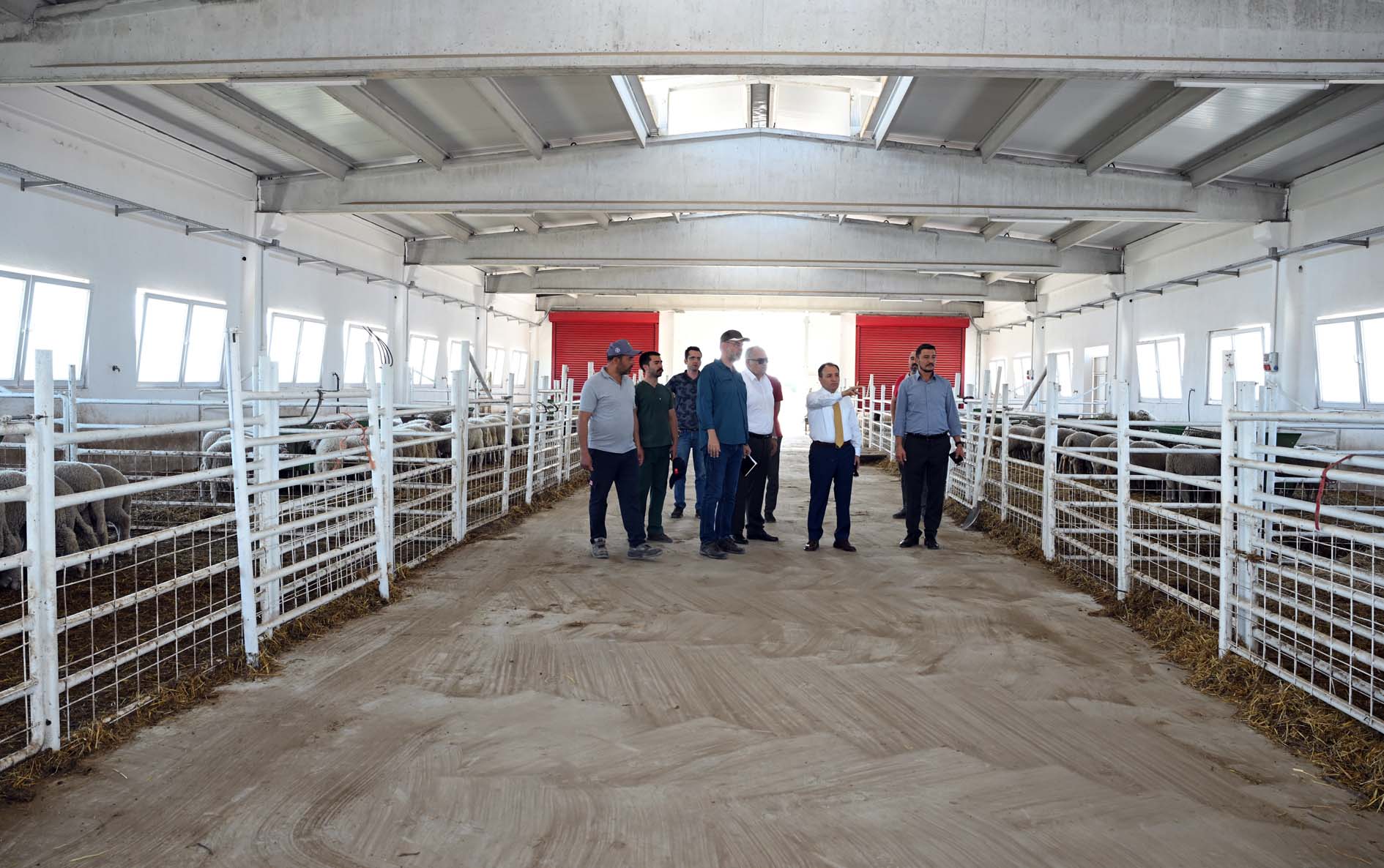 AKÜ Rektörü Veteriner Sağlık Merkezini İnceledi