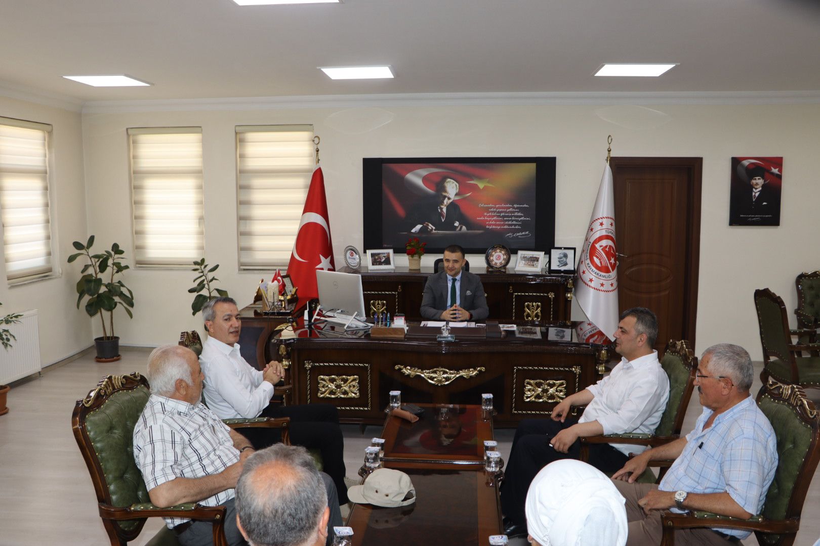 Emirdağlı Hemşerimiz Kaymakam Bilici'yi Ziyaret Etti