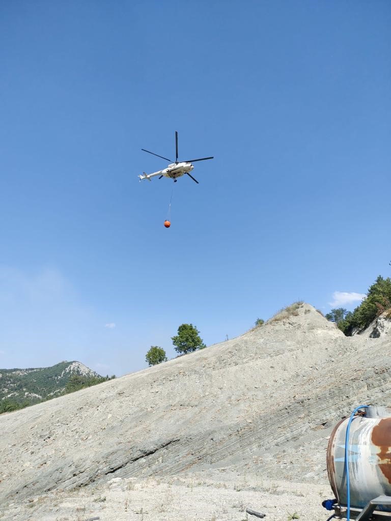 Yenipazar'daki Orman Yangını Kontrol Altına Alındı