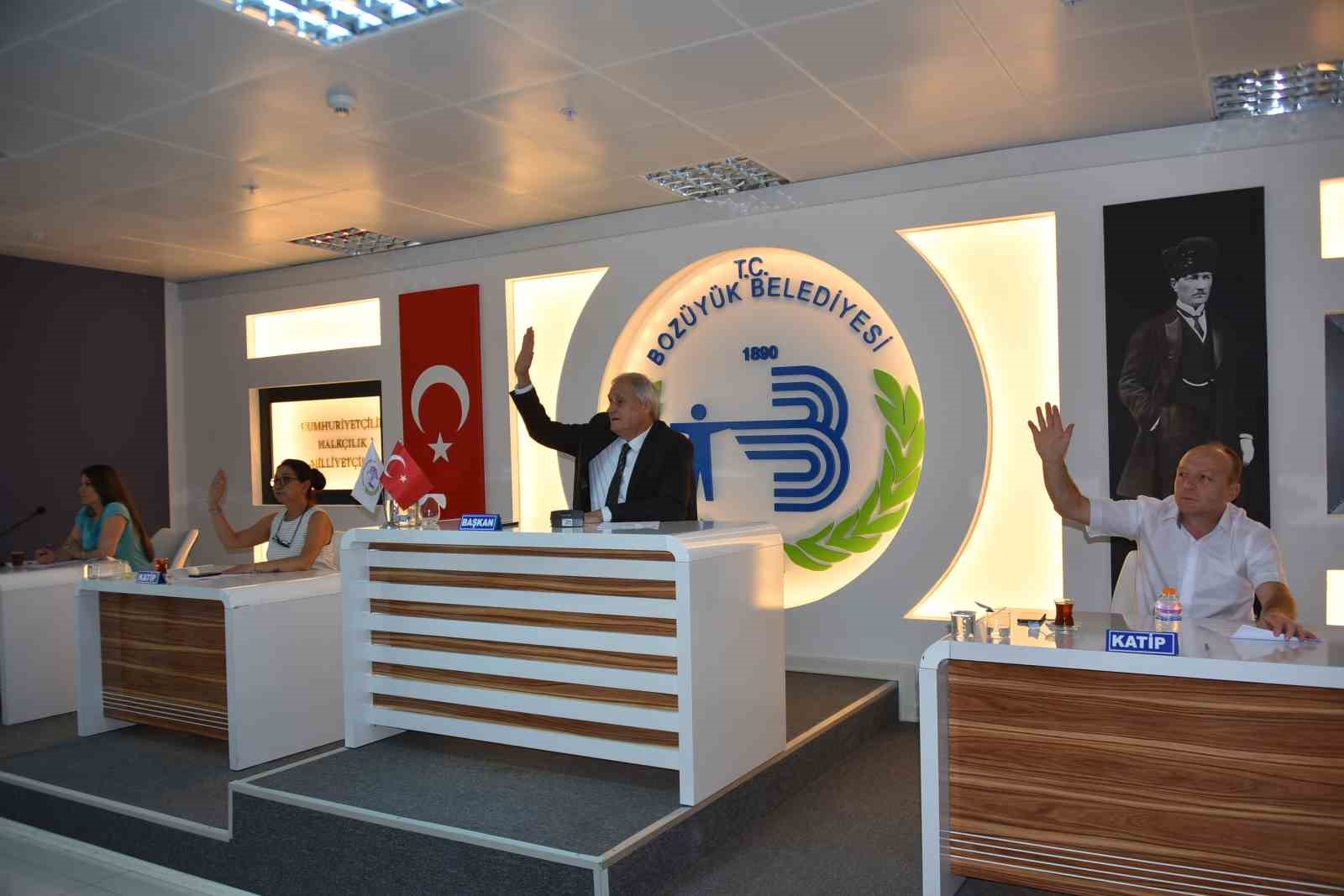 Bozüyük Belediyesi Ağustos Ayı Meclis Toplantısında Yapılan Kararlar