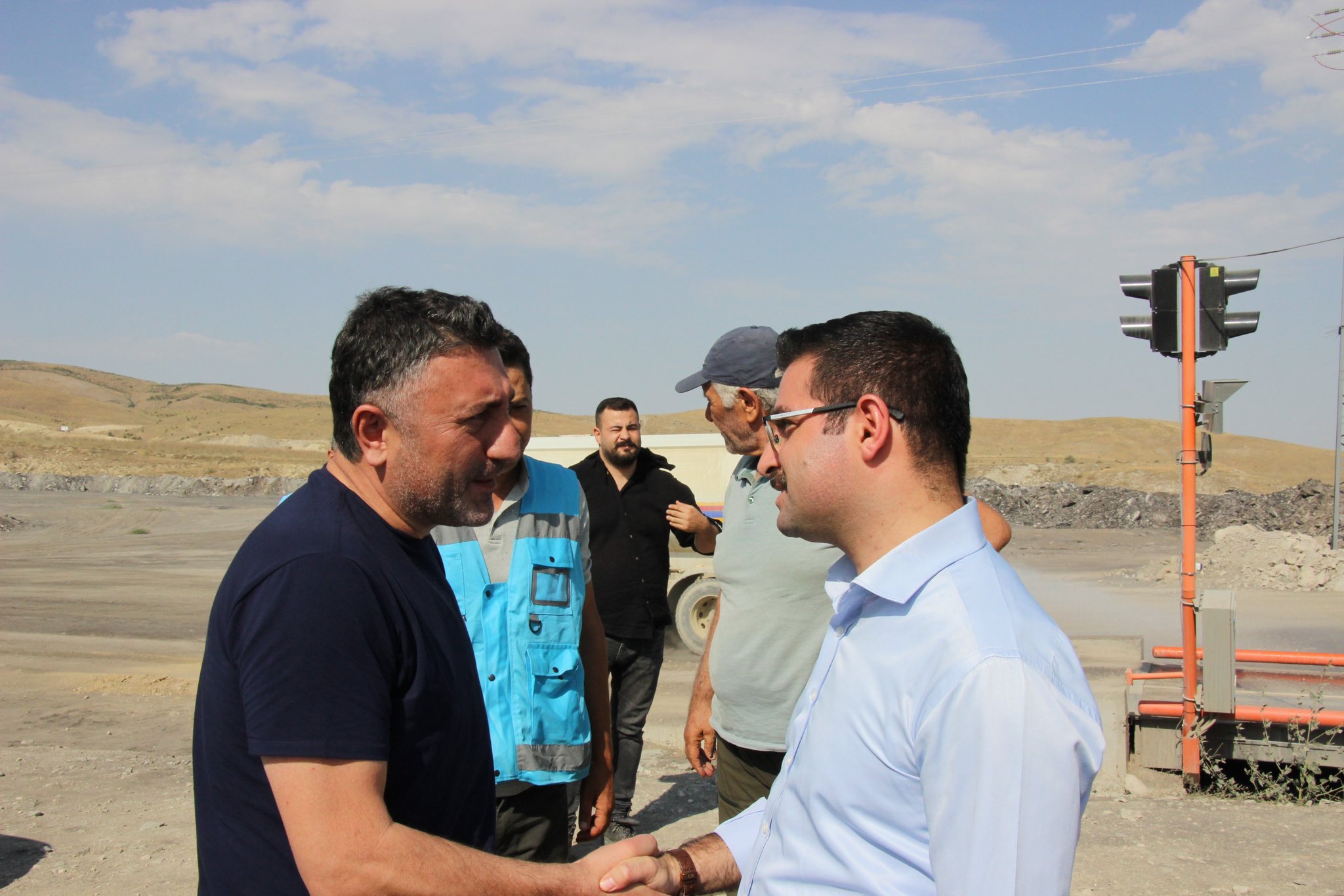 Kaymakamımız Turkuaz Kömür İşletmesi'nde incelemelerde bulundu.
