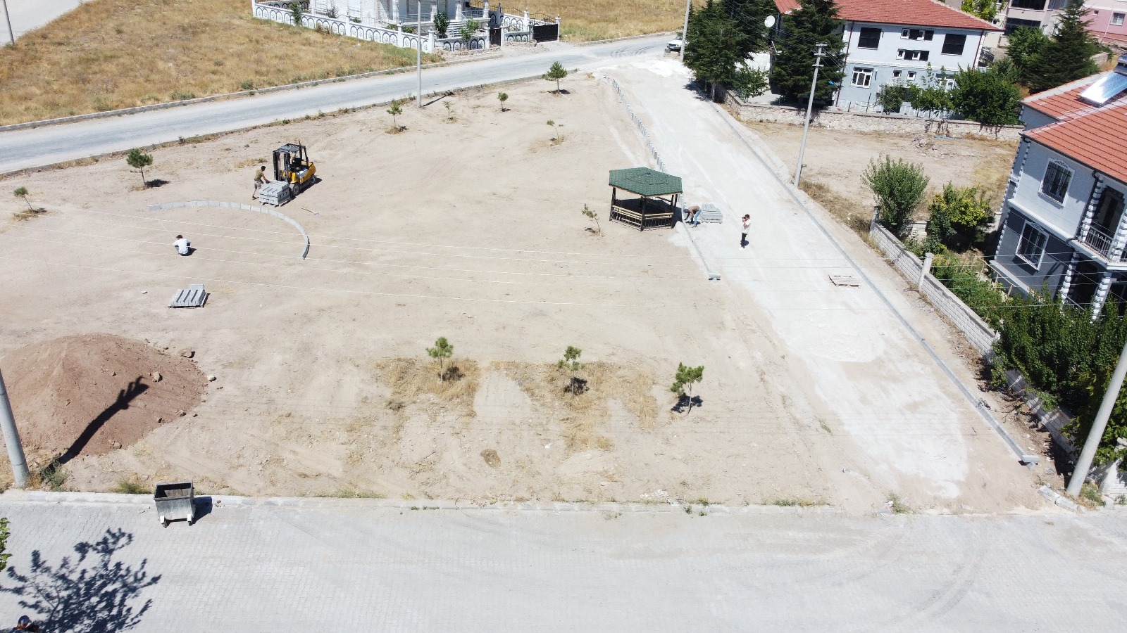 Emirdağ Belediyesi, Yeşil Emirdağ için yeni park inşa ediyor!