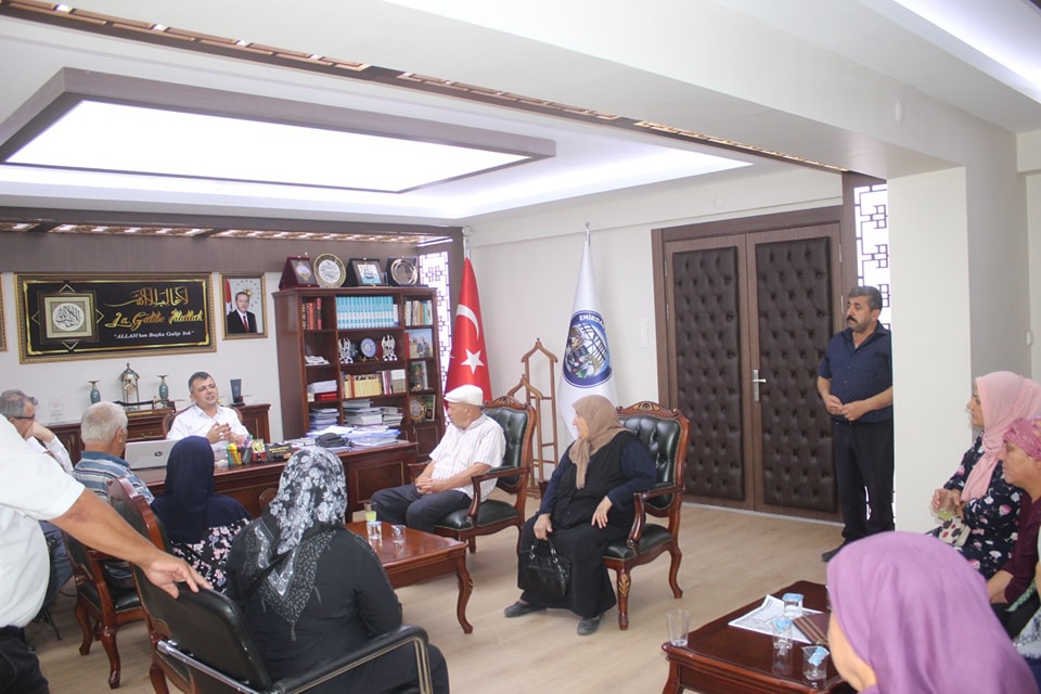 Belediye Başkanı mahalle sakinlerini dinledi