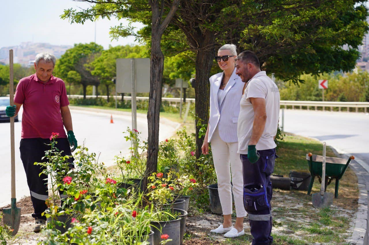 Melek Mızrak Subaşı Bilecik'teki Peyzaj Çalışmalarını İnceledi
