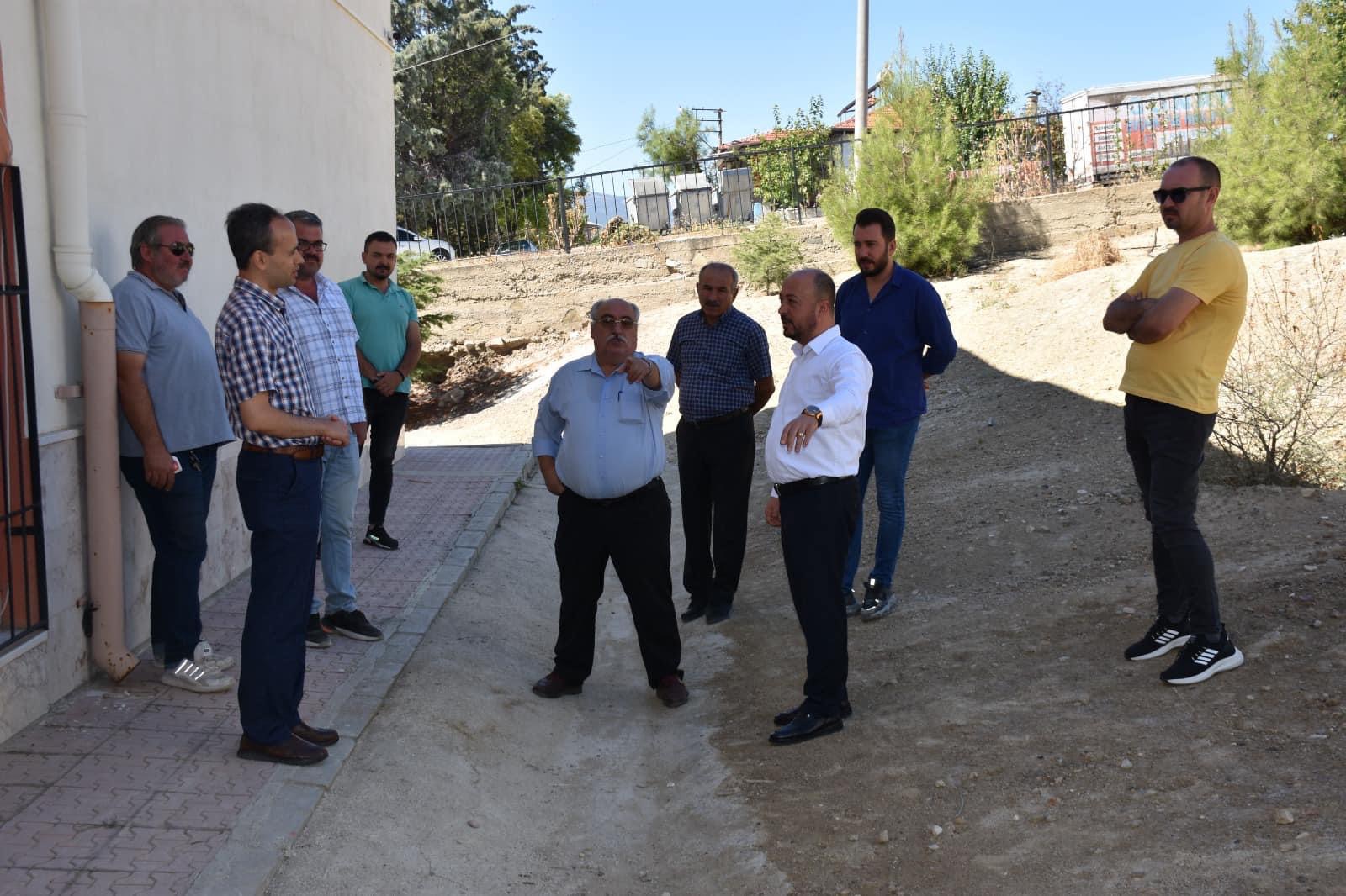 Belediye Başkanı, Çamlık Ortaokulu Kantin İçin İncelemelerde Bulundu