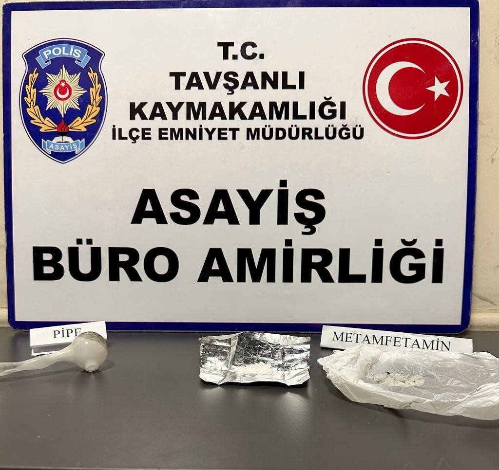 Tavşanlı'da Uyuşturucu Operasyonu: 1 Gözaltı