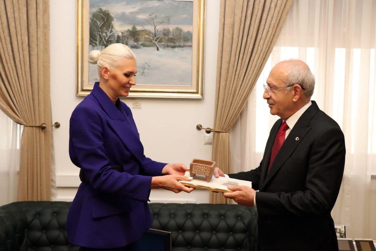 Bilecik Belediye Başkanı, CHP Genel Başkanı ile görüştü.