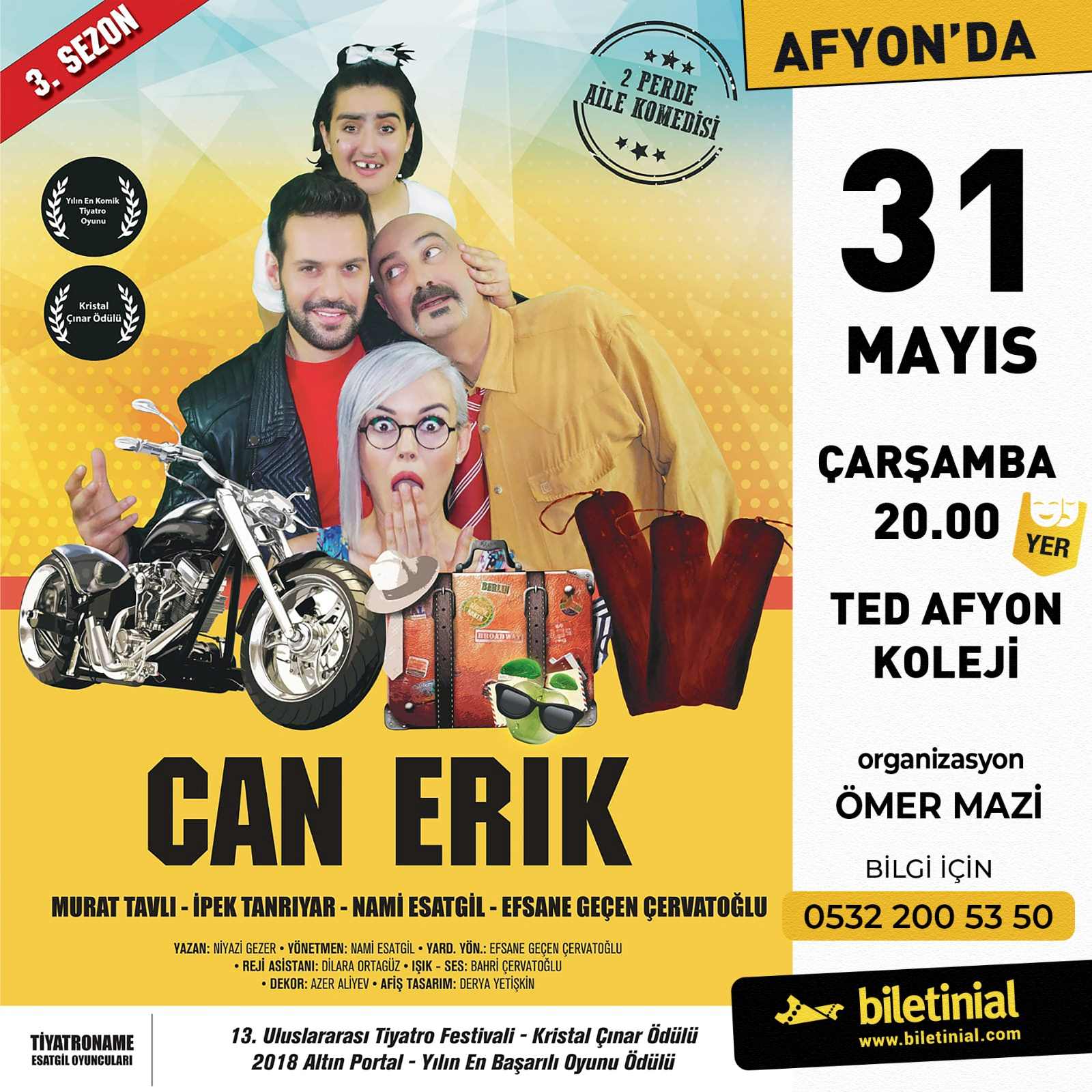 Can Erik Oyunu Afyon'da
