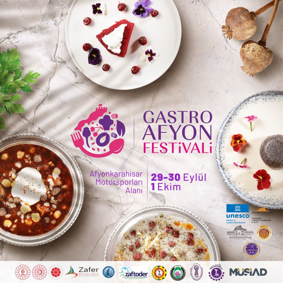 İşte GastroAfyon Festival Proğramı