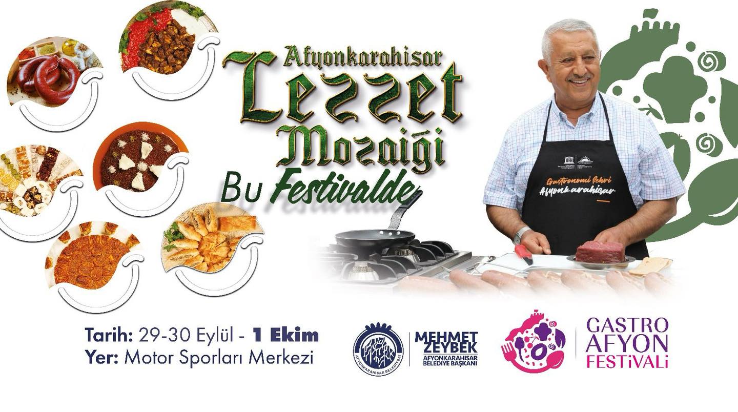 Lezzzet Gastro Afyon Bu gün Başlıyor